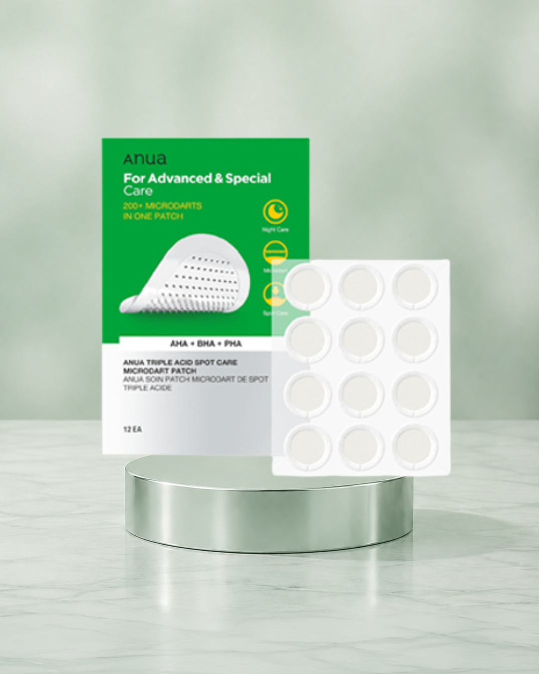 Triple Acid Spot Care Microdart Patch 12ea